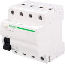 Schneider Electric Întrerupător diferențial 25A 30mA 4P (A9Z05425)