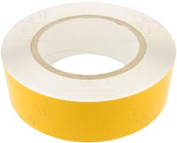 FATH Bandă de marcare albă autoadezivă PVC 75mm x 50m FATH (0203T07593)