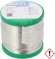ALPHA Sârmă de lipit fără plumb 1mm (SACX PLUS 0307 FLUITIN 1532 1.0 MM 500G)
