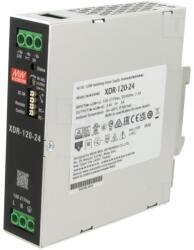MEAN WELL Alimentator pulsatoriu 120W 24VDC pentru şină DIN - MEAN WELL (XDR-120-24)
