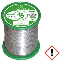 BROQUETAS Sârmă de lipit fără plumb 1mm 0, 25kg (ECO5-10/025H)