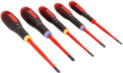 Bahco Set Șurubelnițe Izolate ERGO® 5 Bucăți (BE-9882SL) Surubelnita
