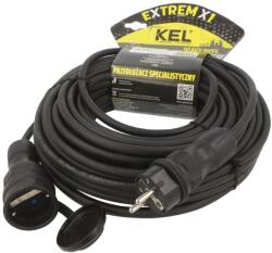 kel Cablu prelungitor 25m 16A, negru (W-99168)