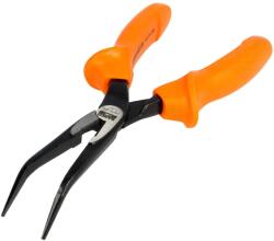 Bahco Clești izolați curbați semirotunzi alungiți BAHCO oțel 1kV AC pentru îndoire, prindere și tăiere (2427 S-200) Cleste