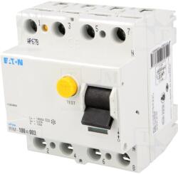 Eaton Electric Întrerupător diferenţial 100A 30mA 4 Poli 400VAC (PFIM-100/4/003)