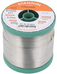 STANNOL Cositor fără plumb Sn99, 3Cu0, 7 NiGe 0, 7mm 500g bobină 2, 5% (813022)