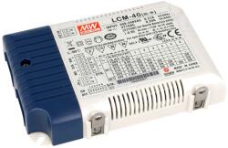 MEAN WELL Alimentator LED 42W 2-100VDC 350-1050mA (LCM-40)