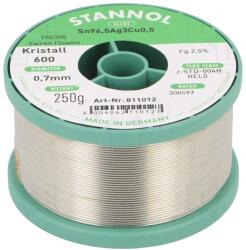 STANNOL Sârmă de lipit fără plumb 0, 7mm 250g (811012)