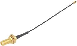 Amphenol Rf Cablu AMC mamă la SMA mamă unghiular drept 0, 1m AMPHENOL RF (336319-12-0100)
