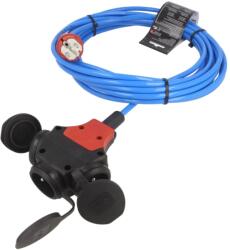 Kerg Prelungitor alimentare 3 prize albastru 10m 16A (W2168)