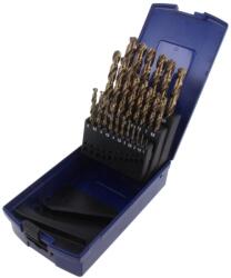 DKM Burghie cu cobalt pentru metal - Set de 25 bucăți (2912-2025) Burghiu