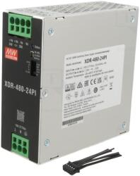 MEAN WELL Alimentator pulsatoriu 480W, 24VDC, pentru şină DIN - MEAN WELL (XDR-480-24PI)
