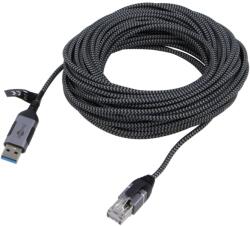 Goobay Cablu Goobay USB 3.0 RJ45, 15m, U/FTP, nichelat (74400)