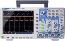 PeakTech Osciloscop Digital PEAKTECH P 1340, 4 Canale, 60MHz, 1Gsps, LCD TFT (P 1340)