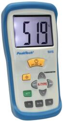 PeakTech Termometru digital LCD 3.5 cifre, 2 canale (P 5115)