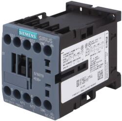 Siemens Contactor 3-polar NO 24VDC 12A 690V cu 3 contacte auxiliare NC (3RT2017-1BB42)