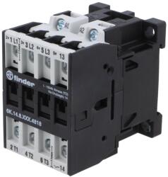 FINDER Contactor 4-polar NO x3 24VAC 18A DIN 6K (6K.14.8.024.4818)