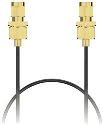 GCT Cablu SMA tată drept negru cu garnitură GCT CAB613RF-5000-1 (CAB613RF-5000-1)