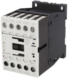 Eaton Electric Contactor 4-poli 24V DC, 4A, şină DIN (DILA-40(24VDC))