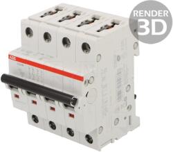 ABB Întrerupător de supracurent 400VAC 2A 4Pole C Characteristic (2CDS274001R0024)