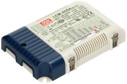 MEAN WELL Alimentator LED pulsatoriu 42W 2-100VDC 350-1050mA IP20 (LCM-40DA)