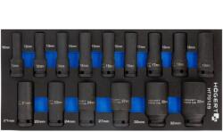 Högert Technik Set Chei Tubulare cu Impact 15 Buc HT7G129 (HT7G129) Trusa unelte