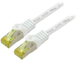 Goobay Patch Cord Goobay S/FTP Cat 6a RJ45 Cu Litat 69451 - Cablu Rețea Performant (69451)