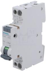 Siemens Întrerupător RCBO Inom: 10A Ires: 30mA Poli: 1 N 230/400VAC (5SV1316-7KK10)