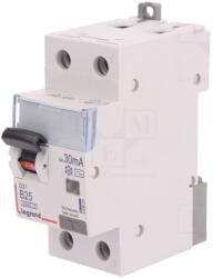 LEGRAND Întrerupător RCBO LEGRAND 25A 30mA 2 Poli 230VAC IP20 P 312 B25-30-AC DX (P 312 B25-30-AC DX)