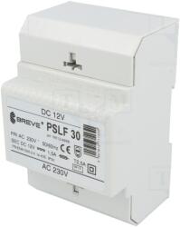 Breve Alimentator pe șină DIN 12V DC, 18W (PSLF30/230/12VDC)