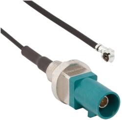 Amphenol Rf Cablu AMPHENOL RF AMC mamă - Fakra tată unghi drept 0, 2m (095-820-109-20Z)