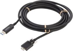 Delock Cablu optic USB A la USB B micro 5m 10Gbps negru DELOCK 83211 (83211)