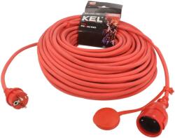 kel Prelungitor alimentare KEL 3x1, 5mm2 40m 16A cu 1 priză roșie (W-98642)