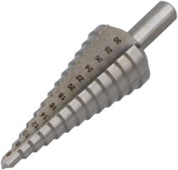 DKM Burghiu conic gradual în trepte DKM 6-30mm pentru tablă subțire HSS-G (3200-0002) Burghiu