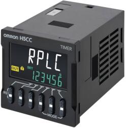 Omron Timer OMRON SPDT 24VAC 12-48VDC cu soclu rotund (H5CC-L8D)