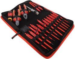 Felo Set Clești și Șurubelnițe Izolate 1kV cu Geantă - 19 Bucăți (063 919 04) Trusa unelte