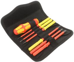 Wera Set de şurubelniţe izolate cu 5 bucăţi, 1kVAC Phillips şi plată în etui (05006600001) Surubelnita