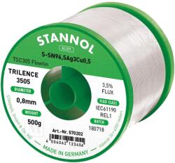 STANNOL Sârmă de Lipit Fără Plumb 0, 8mm 500g (570202)
