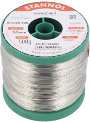 STANNOL Cositor fără plumb 0, 5mm 500g bobină (814001)