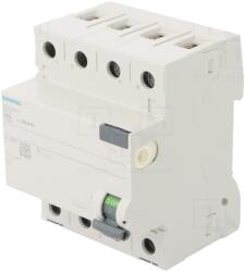 Siemens Întrerupător diferenţial 25A 30mA 3P+N (5SV4342-0)