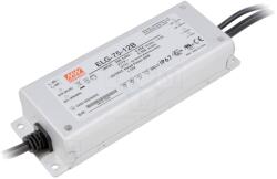 MEAN WELL Sursă alimentare LED 12V 5A IP67 (ELG-75-12B)