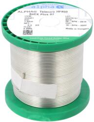 ALPHA Sârmă de Lipit fără Plumb 1, 5mm 0, 5kg (TELECORE HF-850 SNCX PLUS 07 1,5MM)