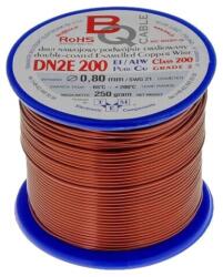 BQ CABLE Sârmă Dublu Emailată 0, 8mm 0, 25kg (DN2E0.80/0.25)