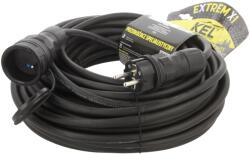 kel Prelungitor alimentare KEL 3x2, 5mm2 25m 16A cu priză 1 guma negru (W-99151)
