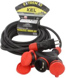 kel Cablu prelungitor alimentare 10m 3 prize 16A (W-01192)