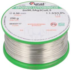 CYNEL Sârmă de lipit fără plumb 500um 250g bobină (SAC305-0.5/0.25)
