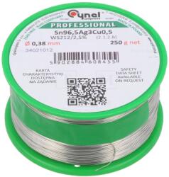 CYNEL Sârmă de lipit fără plumb 0, 38mm 250g (SAC305-0.38/0.25WS)