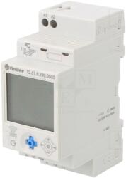 FINDER Întrerupător temporizator SPDT, LCD, IP20 (12.61.8.230.0000)
