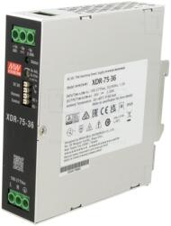 MEAN WELL Alimentator pulsatoriu 75W 36VDC pentru şină DIN - MEAN WELL (XDR-75-36)