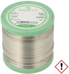 BROQUETAS Sârmă de lipit fără plumb 0, 8mm 0, 5kg (ECO4 (SNAG3CU0.5) FLUX B2.1 0,8 MM 500G)